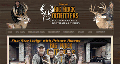 Desktop Screenshot of kansasbigbuckoutfitters.com