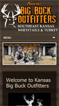 Mobile Screenshot of kansasbigbuckoutfitters.com